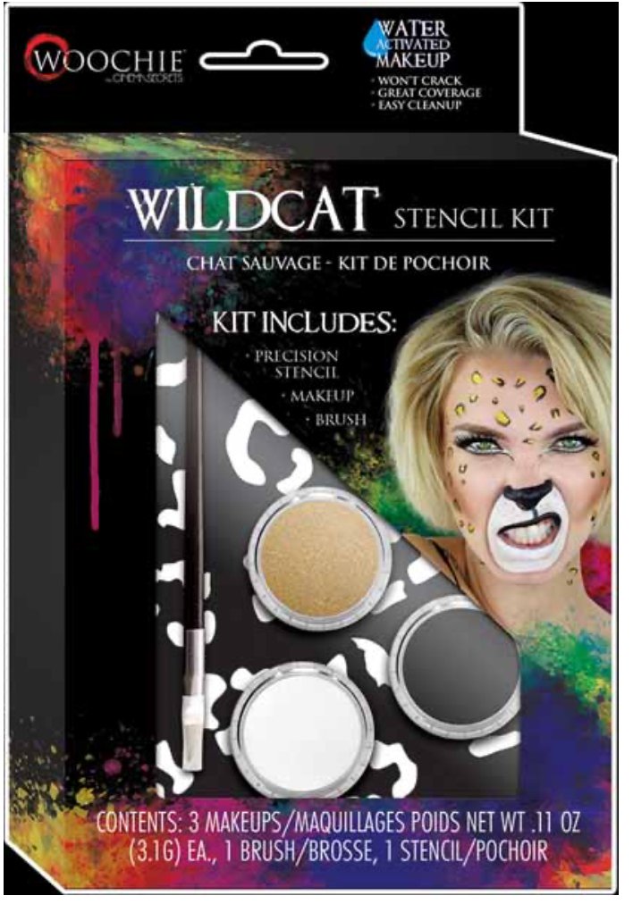 Ensemble De Maquillage - Chat SauvageParty Shop