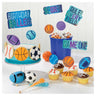 Amscan - Ensemble De Pics De Papier (12) - Sportif - Party Shop
