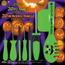 Party Shop - Ensemble De Sculpture De Citrouille Complet - 20 Morceaux - Party Shop