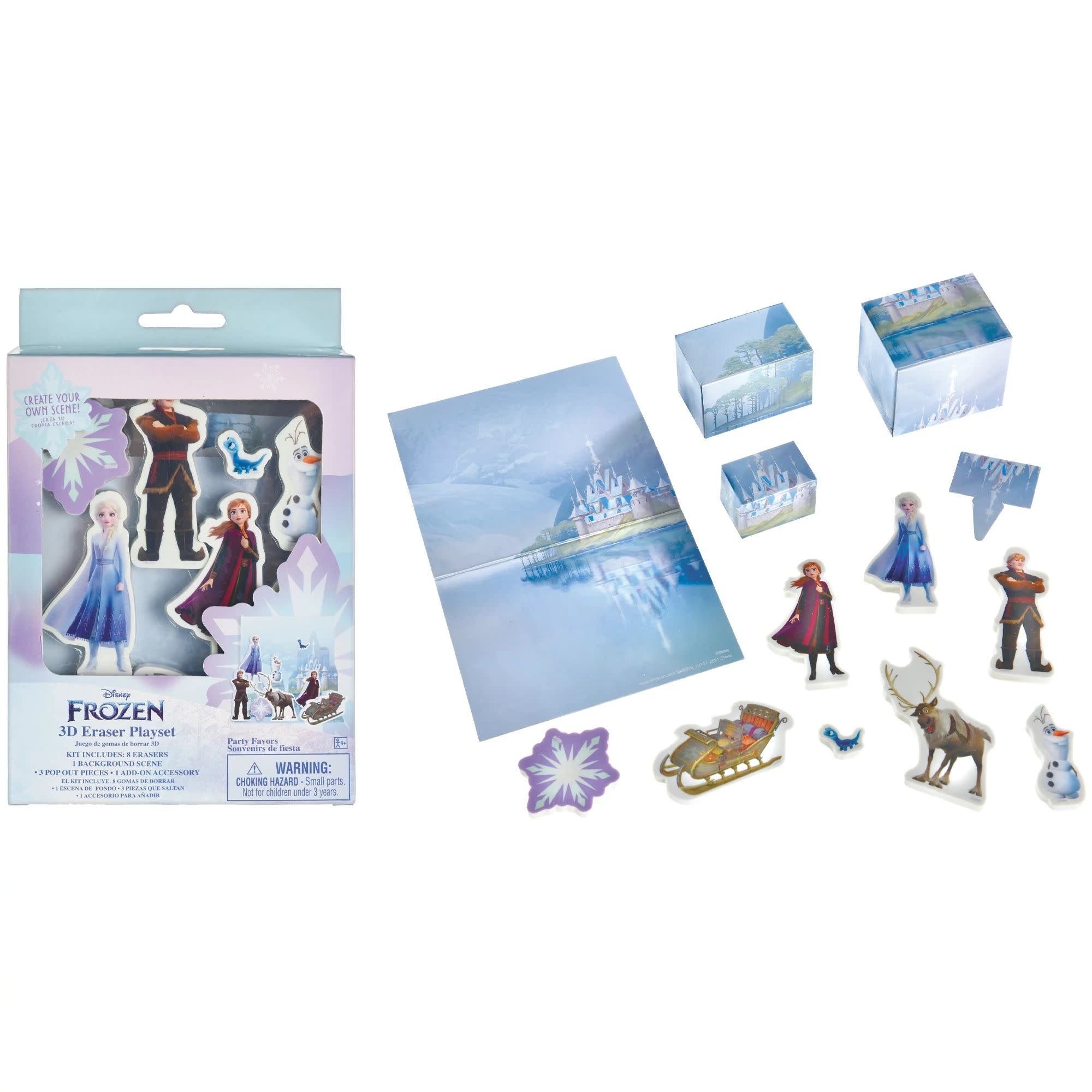 Ensemble D'Effaces - La Reine Des Neiges (Frozen) - Party Shop