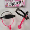 RUBIES - Éperon Rose De Cowboy - Party Shop