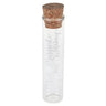 Santex - Eprouvettes Just Married Transparent  2.2 X 10 Cm Boîte De 48 - Party Shop