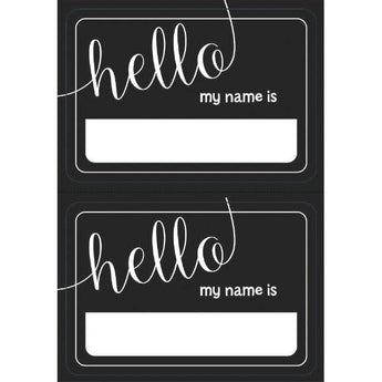 Étiquettes D'Identifications 2.5"X3.5" (100) - "My Name Is" - Party Shop