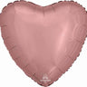 Anagram - Ballon Mylar 18Po - Coeur Rose gold - Party Shop