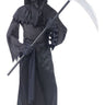 Fade In/Out Unknown Phantom child costume with black robe, hood, gloves, belt, and light-up fade mechanism glasses – spooky Halloween outfit for kids - Funworld - Party shop