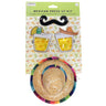 KBW Global - Fiesta Margarita costume kit with margarita glasses, mustache and mini sombrero – funny party accessories for Cinco de Mayo, summer parties or Halloween – Party Shop