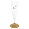 Santex - Flûtes À Champagne Or 60 Ans (6) - Party Shop