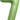 Ballon Mylar Supershape - Chiffre 7 vert Mat pastel