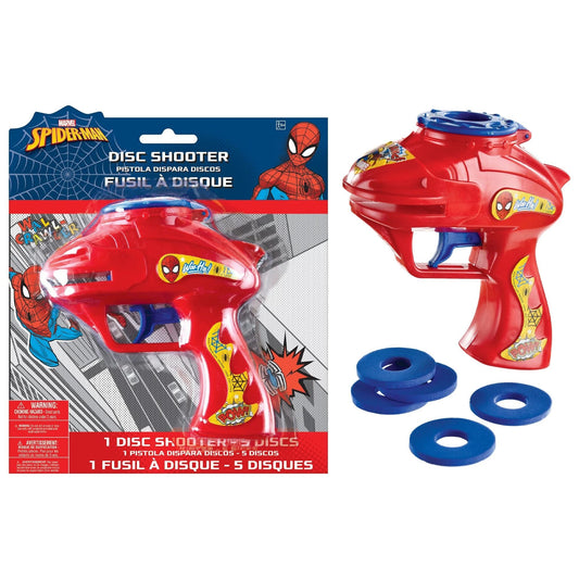 Amscan - Fusil À Disque (5) - Spider Man - Party Shop