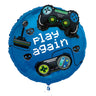 Gamer 3D balloon kit with two foil balloons forming a jumbo 25-inch controller – perfect for video game birthday party decorations - Unique - Party Shop