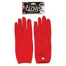 RUBIES - Gants Court De Parade À Boutons Rouges - Party Shop