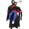 Ghost Face® Piggyback inflatable adult costume with fan and battery pack – funny and spooky Halloween Scream outfit - Funworld - Party shop
