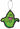 Trick or Treat Studios - Ghostbusters Slimer car air freshener by Trick or Treat Studios – spooky green ghost design, perfect for Halloween or geeky car decoration. - Party Shop