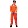 Got Busted child prisoner costume with bright orange jumpsuit and safety handcuffs – Perfect for Halloween, police-themed parties, and role play. - FunWorld - PArty shop