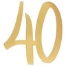 Santex - Grand Confettis Or 40 Ans (4) - Party Shop