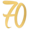 Santex - Grand Confettis Or 70 Ans (4) - Party Shop