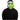 Green gas mask respirator for adults – realistic costume accessory for Halloween or cosplay - Funworld - Party Shop