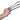 underwraps - Griffes de Wolverine 10Po Argent - Party Shop