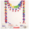 Amscan - Guirlande À Franges Et Formes - Multicolore - Party Shop