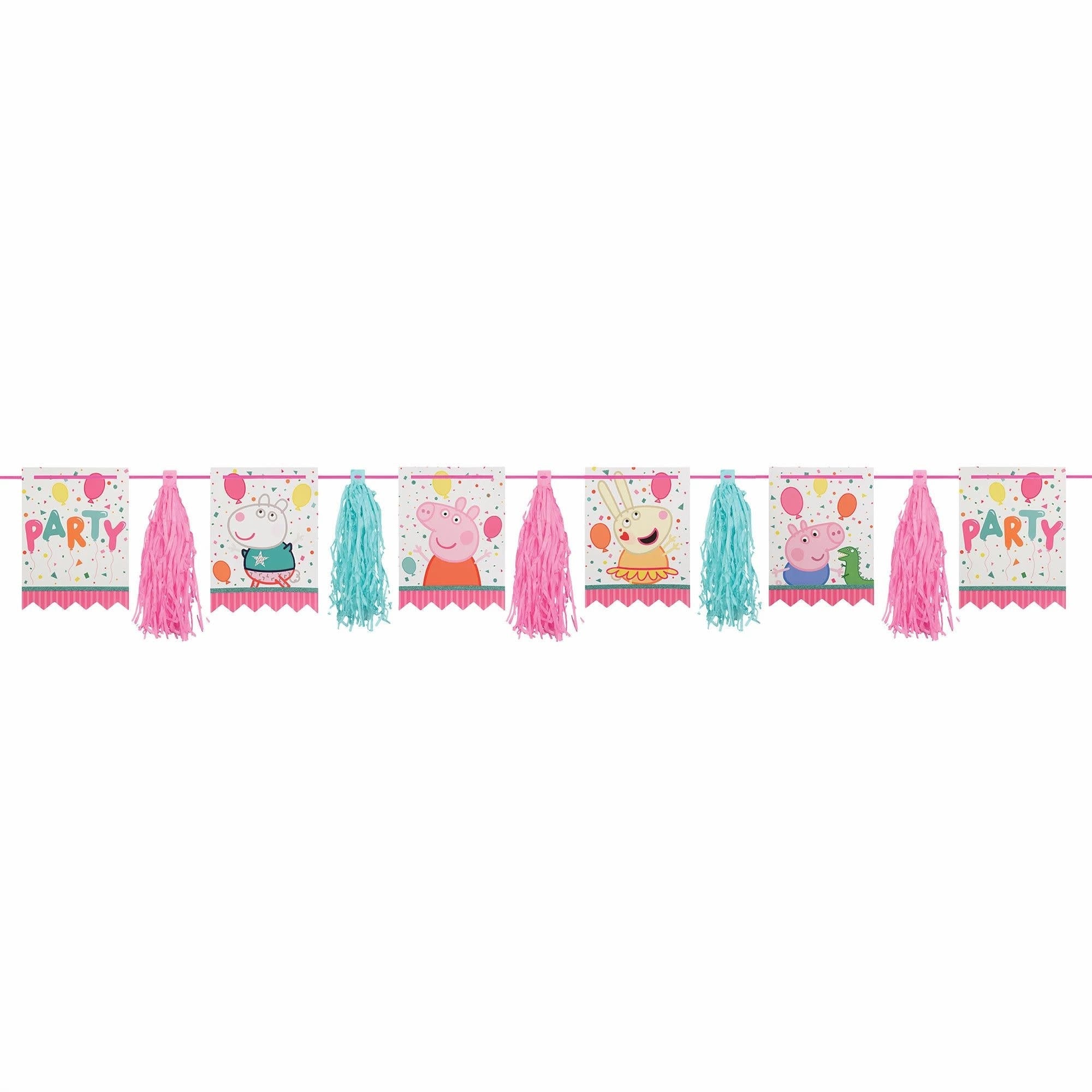 Guirlande Avec Glands 10' - Peppa Pig Party Shop