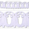 Beistle Co. - Guirlande Cloches Blanches 12Pi - Party Shop
