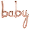 Qualatex - Guirlande De Ballon Mylar Baby - Rosegold - Party Shop