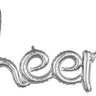 Anagram - Guirlande De Ballons 40Po X 21Po Mylar Cheers Argent - Party Shop