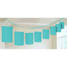 Amscan - Guirlande De Lanternes 12' -  Turquoise - Party Shop