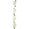 Santex - Guirlande De Roses Blanc 120 Cm - Party Shop