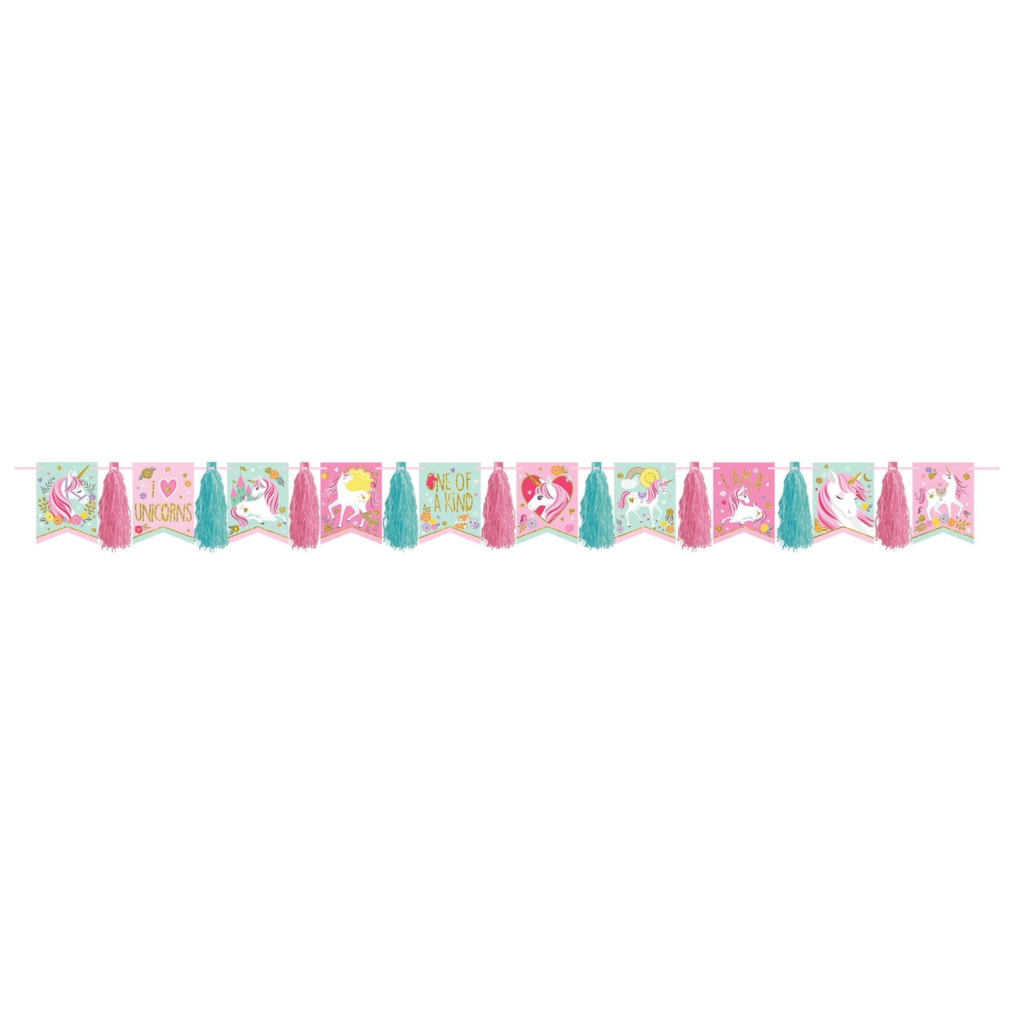 Guirlande Scintillante Avec Glands - Licorne Party Shop