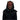 Horror demon mask with black shroud, soft PVC half-face – terrifying Halloween accessory for adults - Funworld - Party Shop