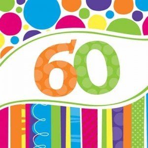 Invitations 60 Ans (8)Party Shop
