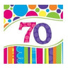 Creative Converting - Carte d'Invitation 70 Ans (8) - Party Shop