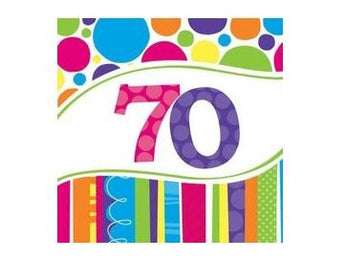 Invitations 70 Ans (8) Party Shop