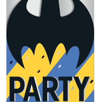 Invitations (8) - Batman - Party Shop