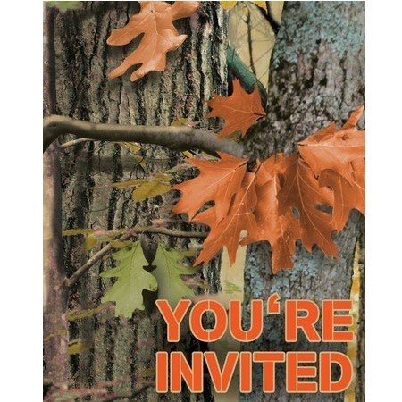 Invitations (8) - Boisé / Nature Party Shop