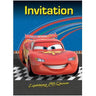 Unique - Carte d'Invitation (8) -  Les Bagnoles (Cars) - Party Shop