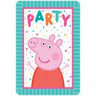 Amscan - Invitations (8) - Peppa Pig - Party Shop