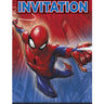Unique - Carte d'Invitation (8) - Spider-Man - Party Shop