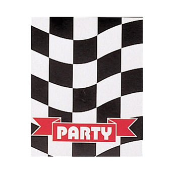 Invitations (8) - Sports Damier Party Shop
