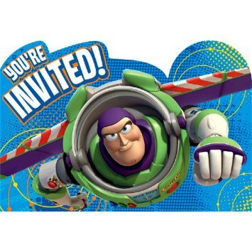 Invitations (8) - Toy Story Party Shop