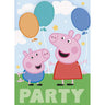 Unique - Invitations - Peppa Pig (8) - Party Shop