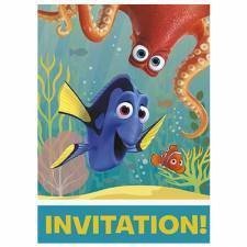 Invitations Trouver Doris (8) - Party Shop