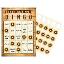 Jeu De Bingo Pour 10 Personnes - Beers & Cheers Party Shop
