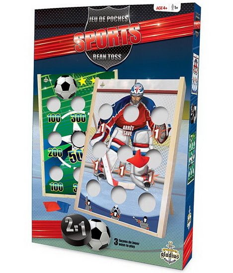 Jeu De Poches 2 En 1 - Hockey / Soccer Party Shop