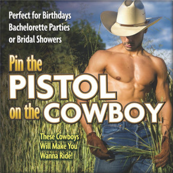Jeu Épingler Le Pistolet Sur Le Cowboy Party Shop