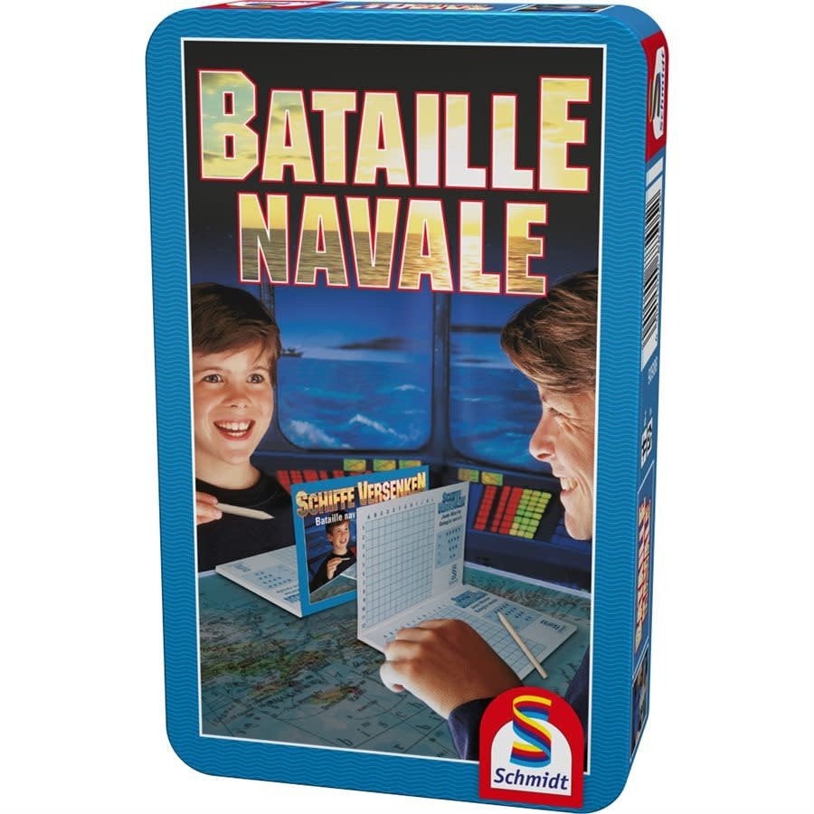 Jeux De Société - Bataille Navale Format De Poche - Édition Française Party Shop
