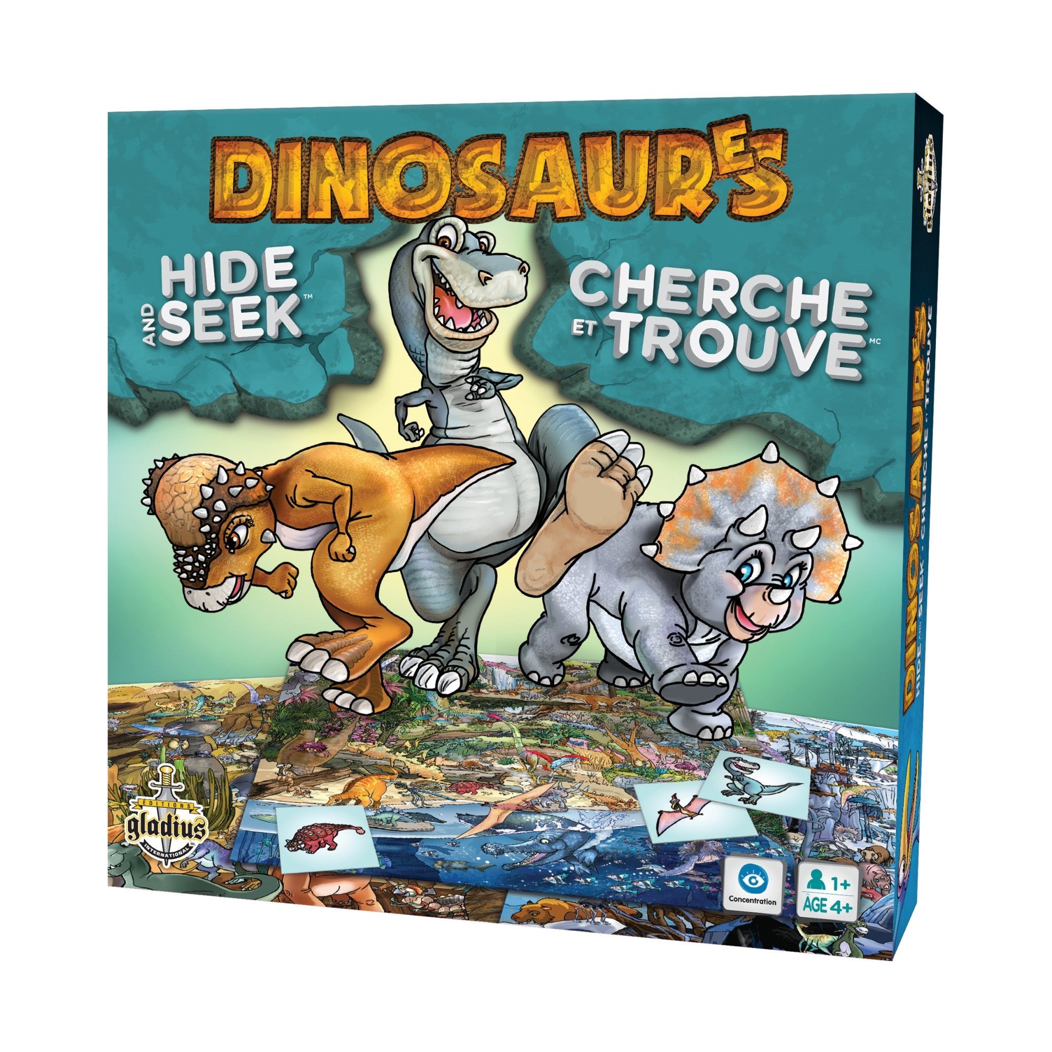 Jeux De Société - Cherche & Trouve Dinosaures Party Shop