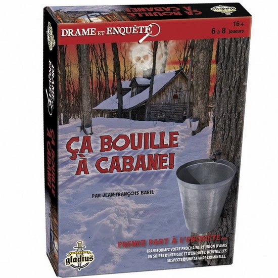 Jeux De Société - Drame & Enquete - Ça Bouille À La Cabane Party Shop