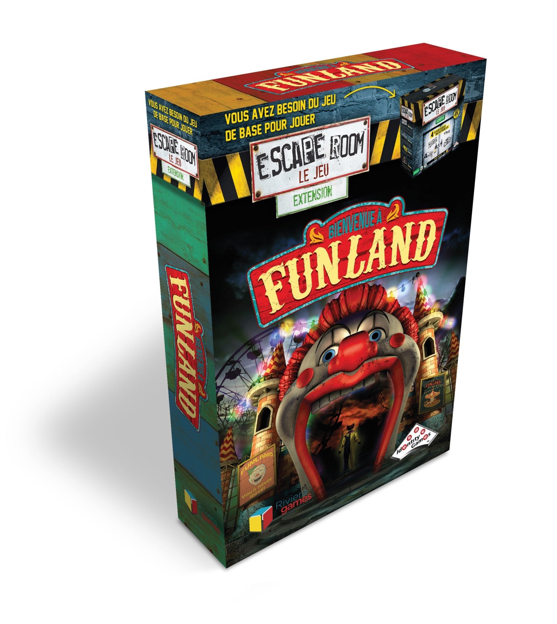Jeux De Société - Escape Room - Extension Funland - FrParty Shop